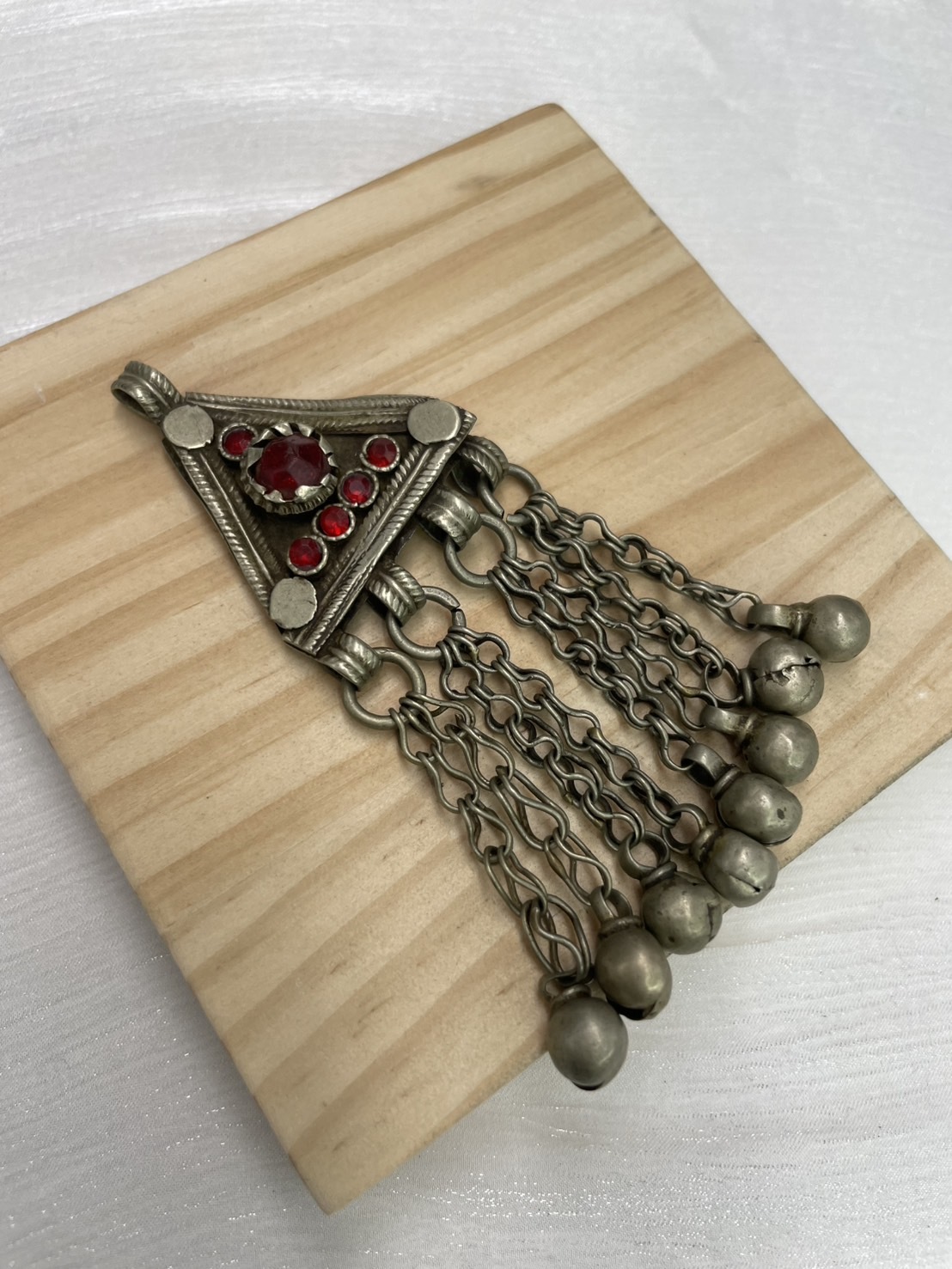 No.40三角形阿富汗鈴鐺墜飾 9cm