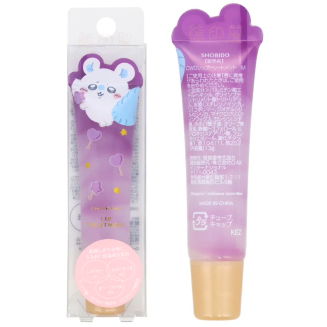 Chiikawa 飛鼠款 保濕潤唇膏 透明盒裝