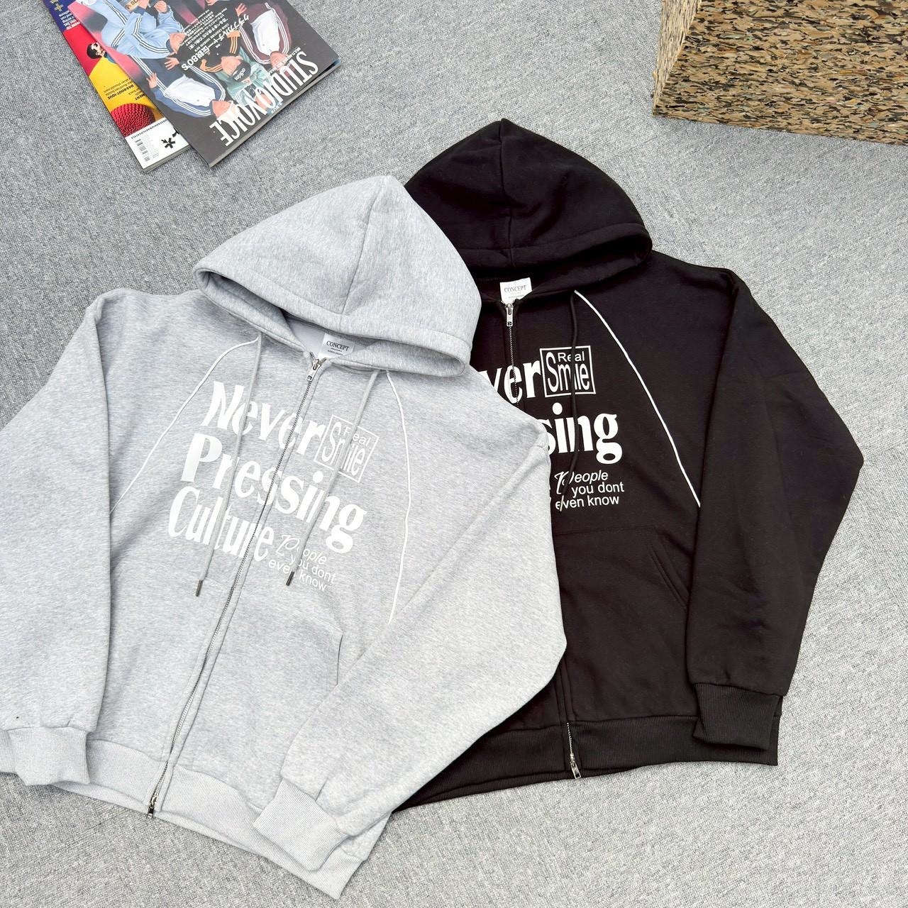 NPC線條雙鏈連帽外套 81054