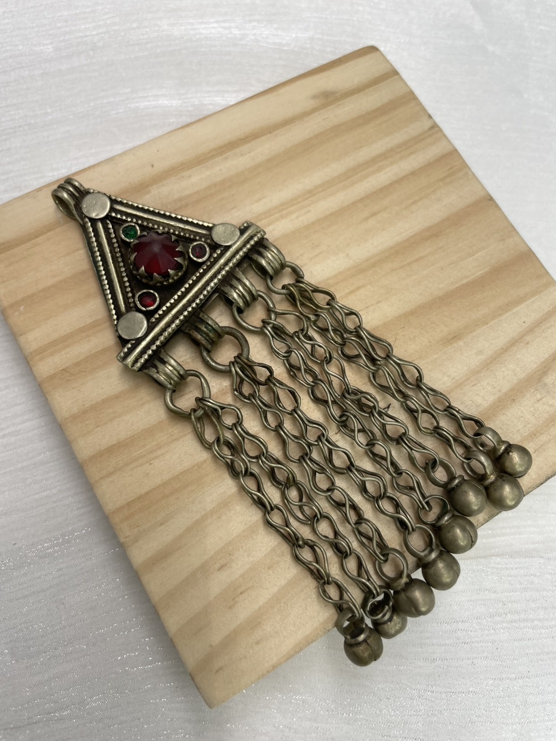 No.47三角形阿富汗鈴鐺墜飾 10cm