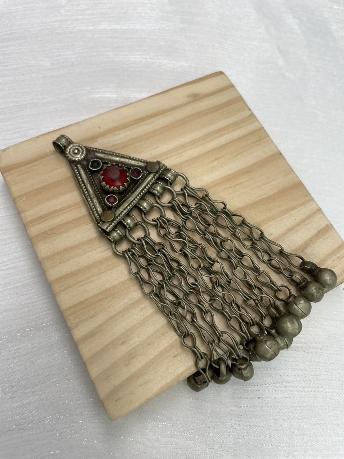 No.49三角形阿富汗鈴鐺墜飾 11cm