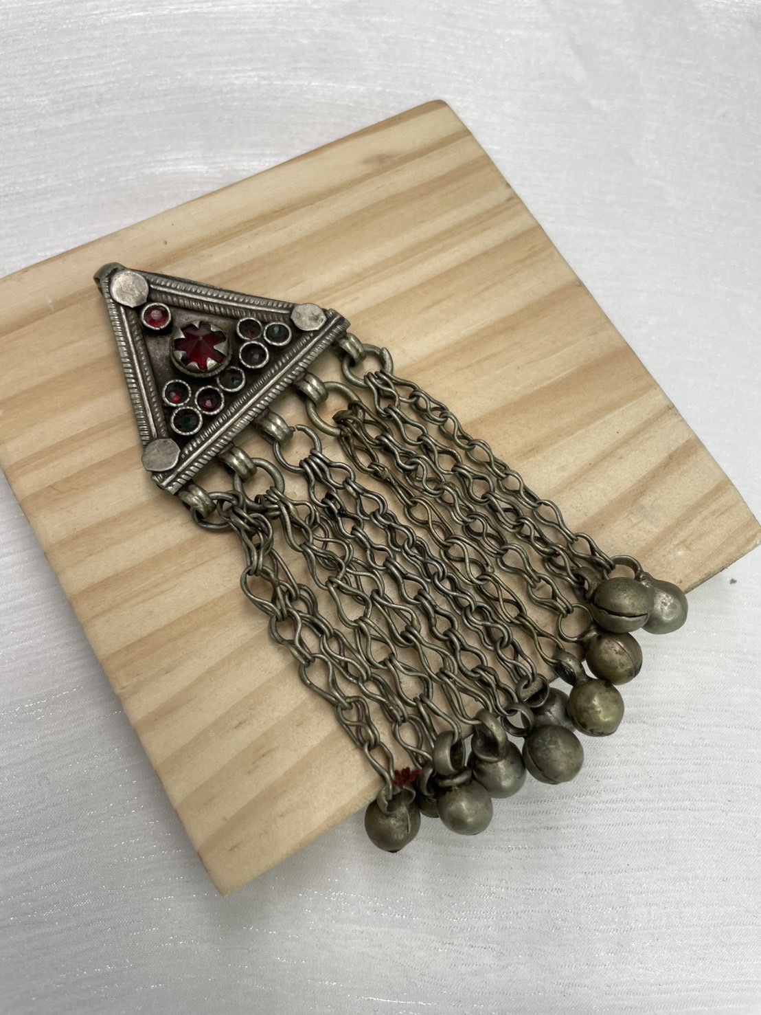 No.50三角形阿富汗鈴鐺墜飾 10.5cm