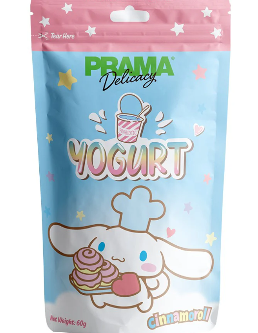 泰國PRAMA Delicacy狗狗零食卡通包裝 - 乳酪鷄肉條60g