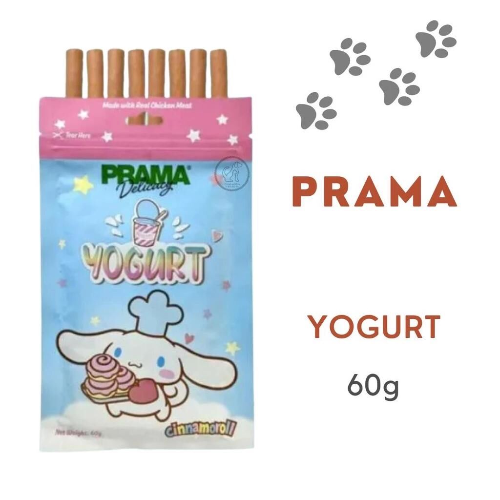 泰國PRAMA Delicacy狗狗零食卡通包裝 - 乳酪鷄肉條60g
