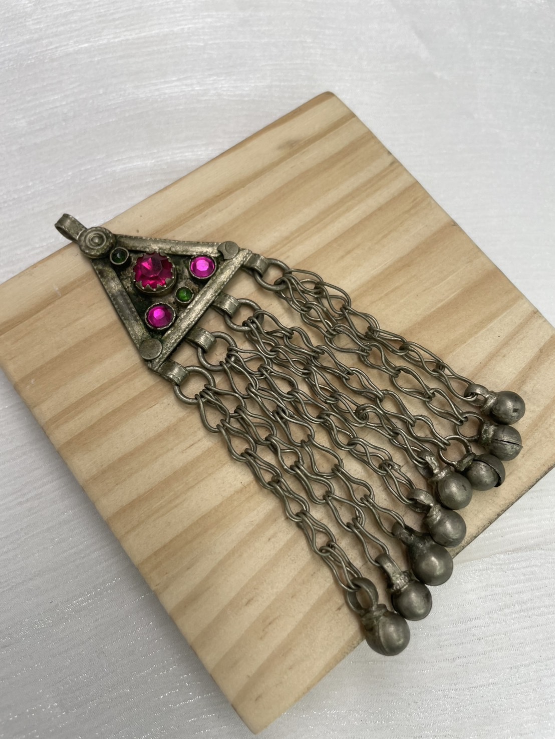 No.53三角形阿富汗鈴鐺墜飾 10.5cm