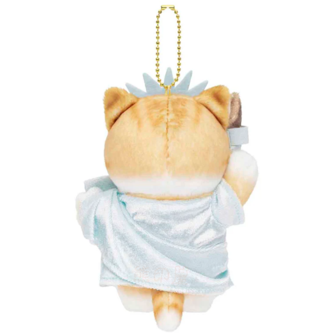 Mofusand 自由女神貓 毛公仔掛飾吊飾 [平行進口]