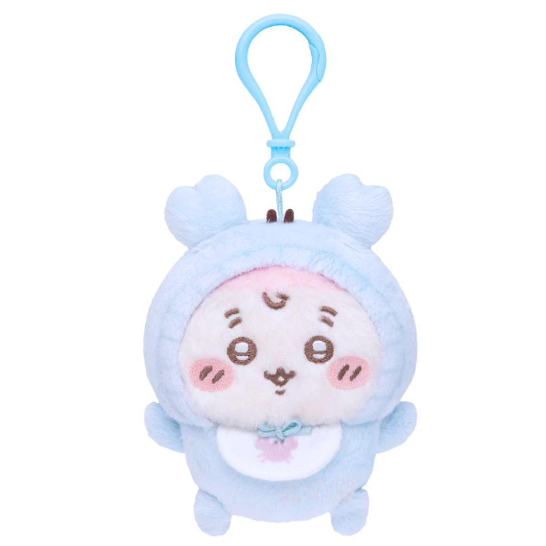 Chiikawa Baby古本屋小螃蟹款 毛公仔掛飾吊飾 [平行進口]