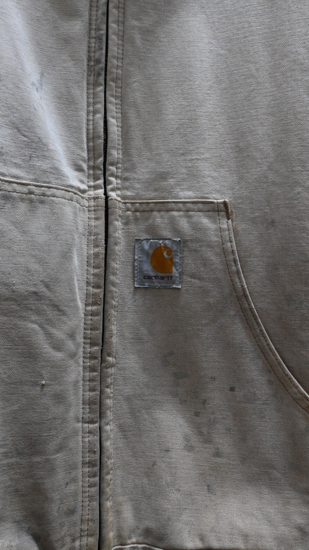 Carhartt Active Jacket(MADE IN USA)* Hard worn