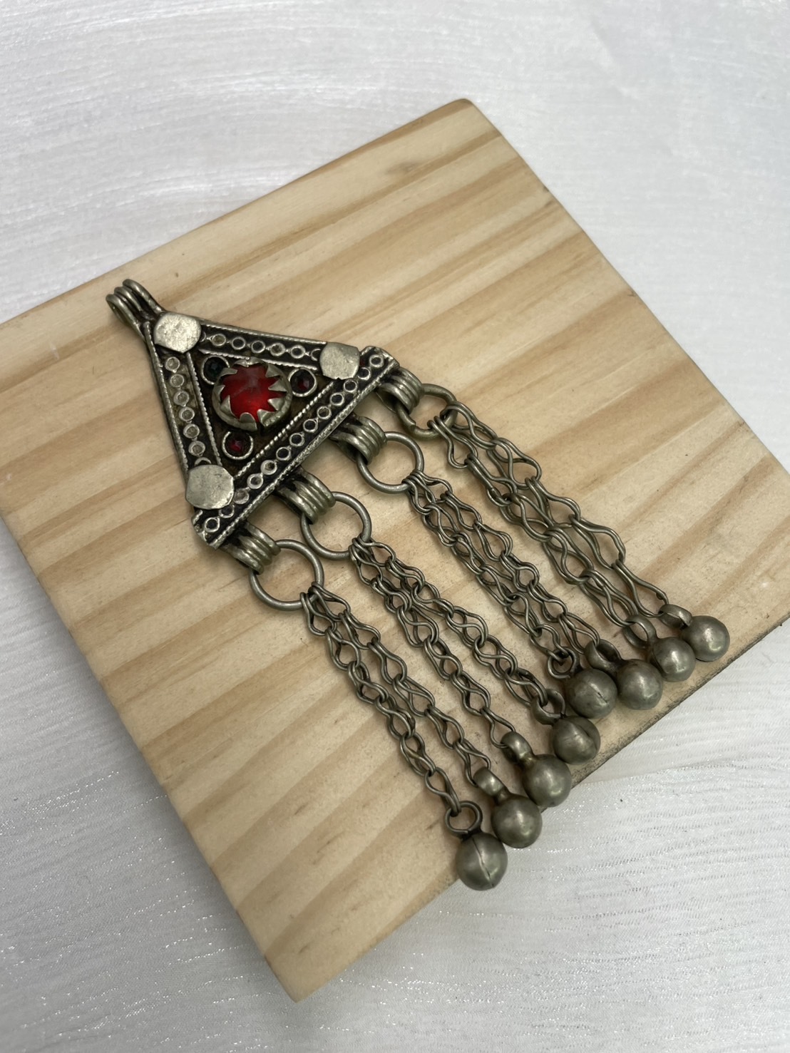 No.57三角形阿富汗鈴鐺墜飾 9.5cm