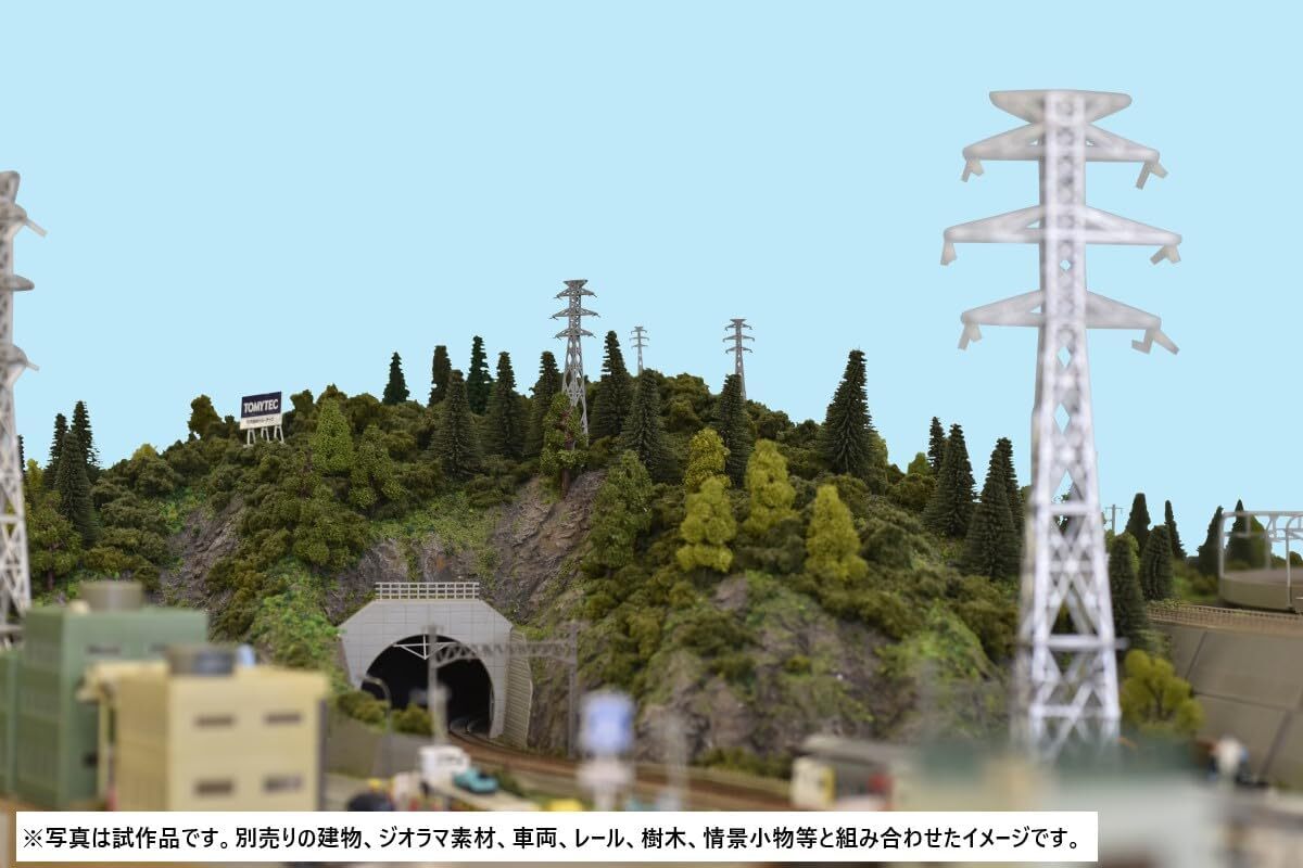 Tomytec 情景小物 143 N規 遠景素材 鉄塔