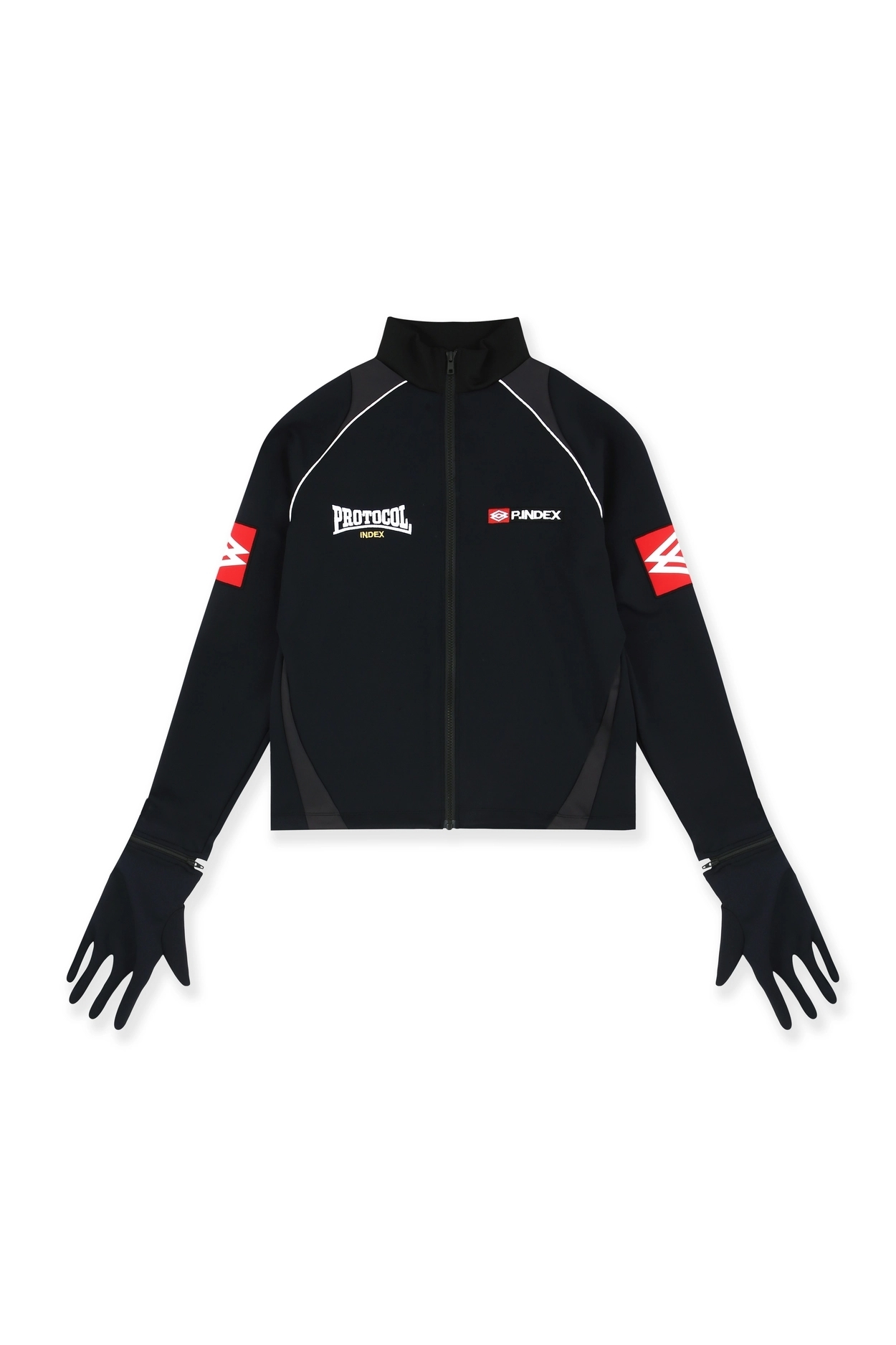 Protocol Index｜Longsleeve sports top (Black)