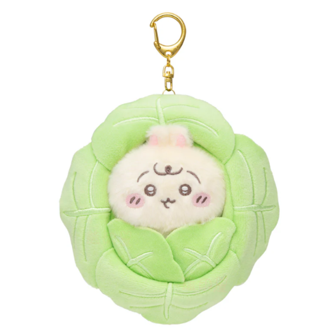 Chiikawa baby 兔子高麗菜包 毛公仔掛飾吊飾 [平行進口]