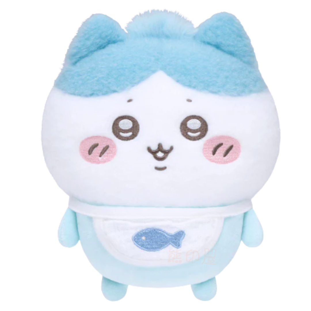 Chiikawa Baby小八貓款 嬰兒襁褓毛公仔裝飾擺件 [平行進口]