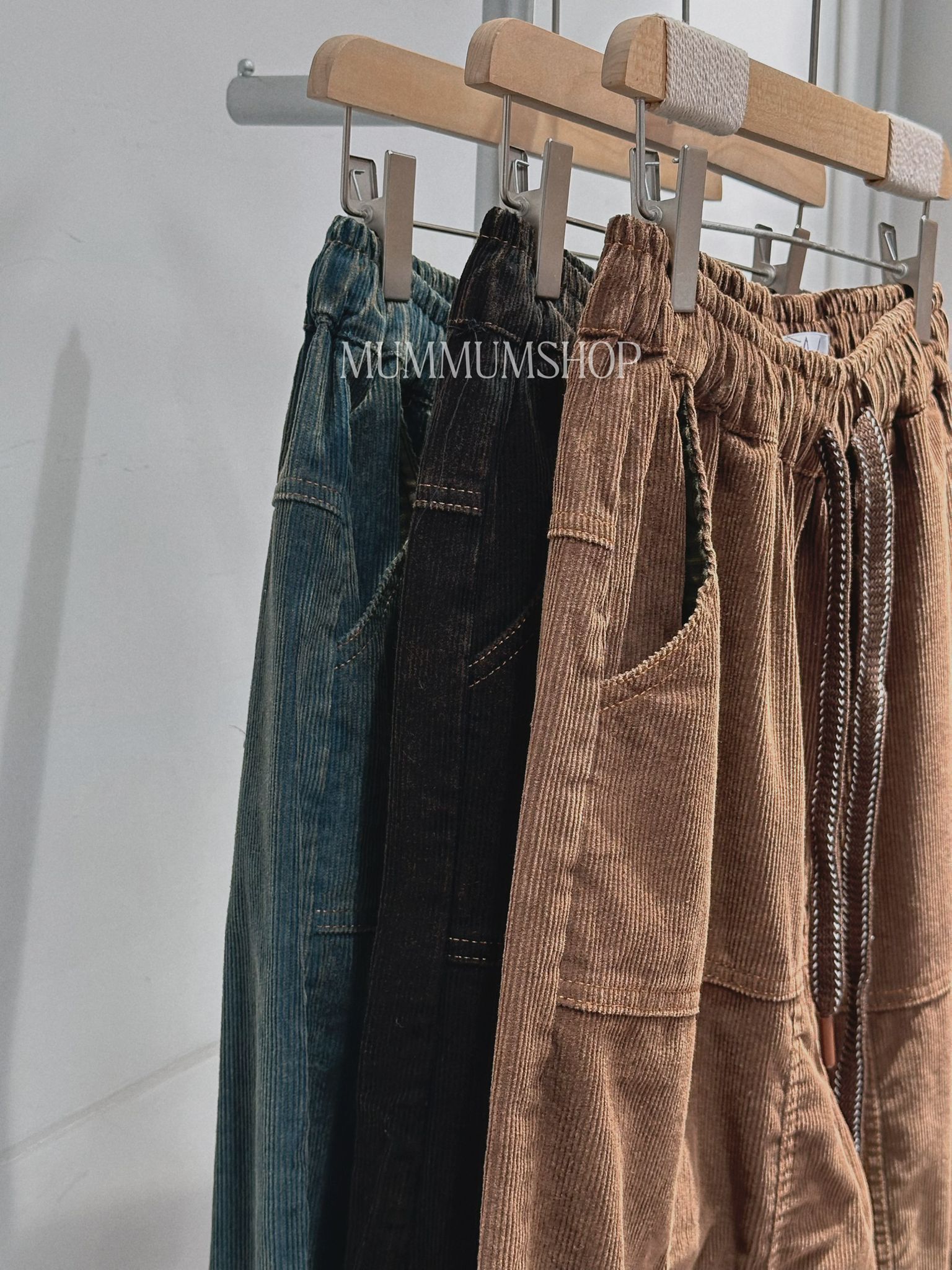 03594a/日單燈芯絨洗水基礎配搭下身褲26-42/46//37