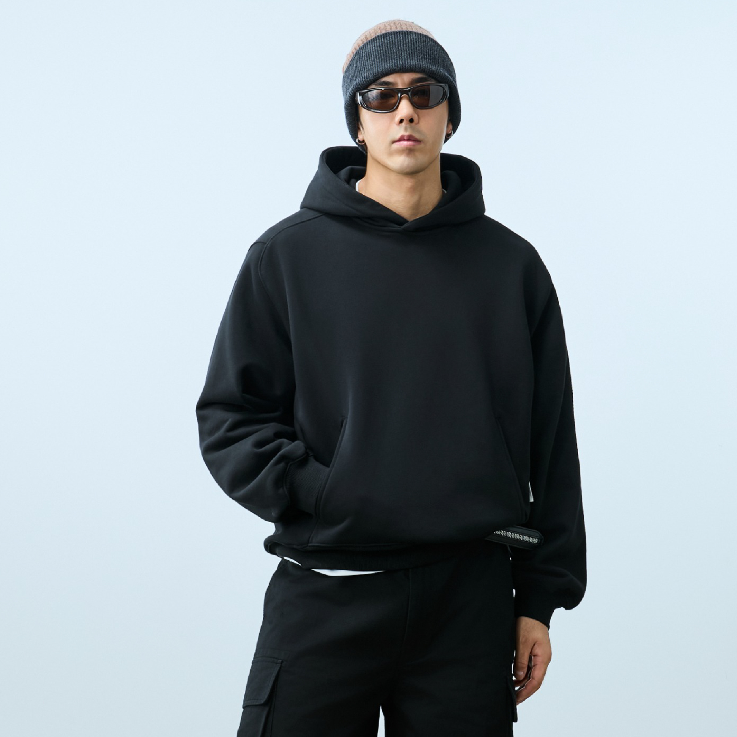 TANOXI Cotton Hoodie 基礎帽Tee [TNX-JS36-H]