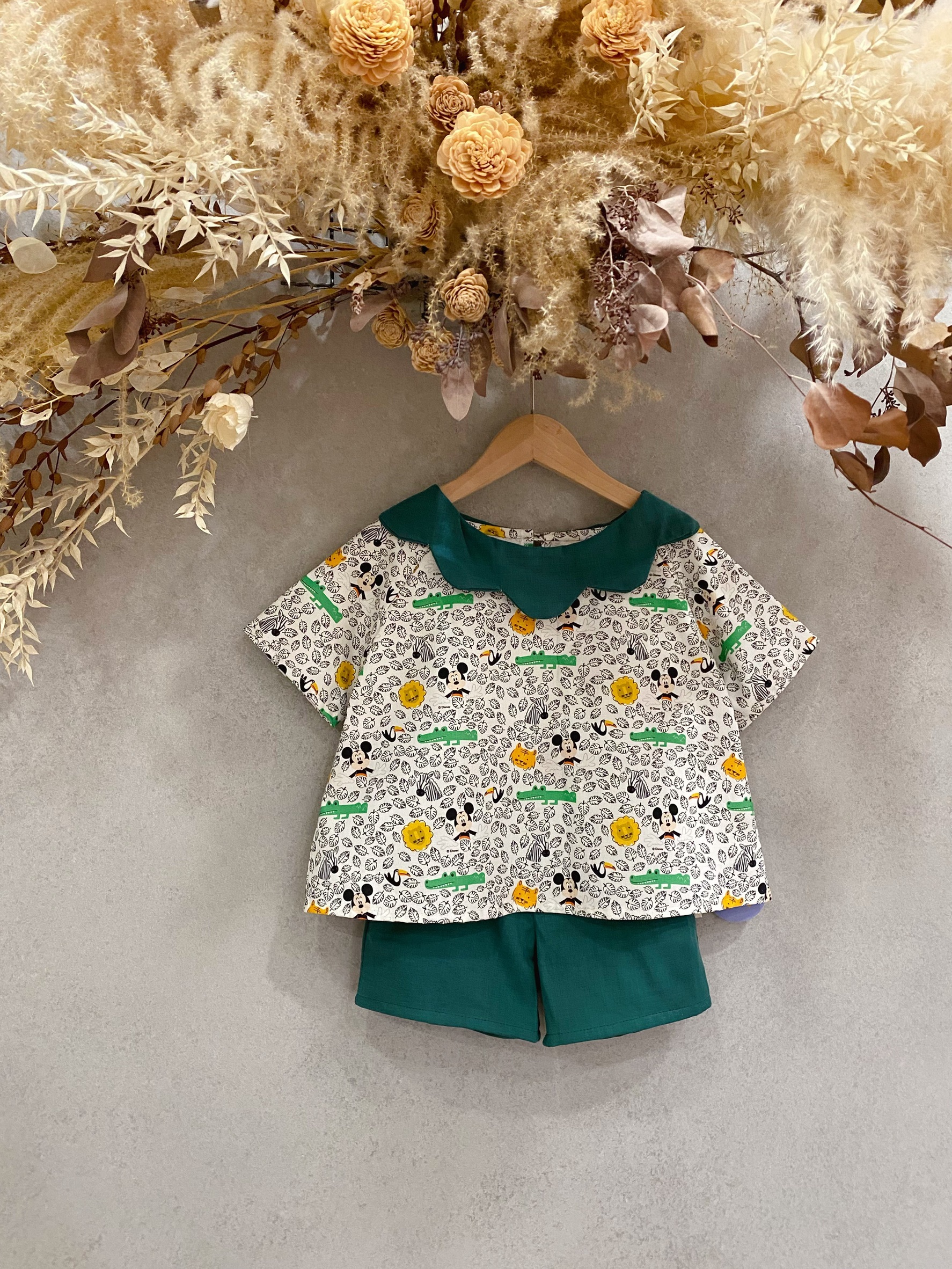 米奇 花領套裝（100）