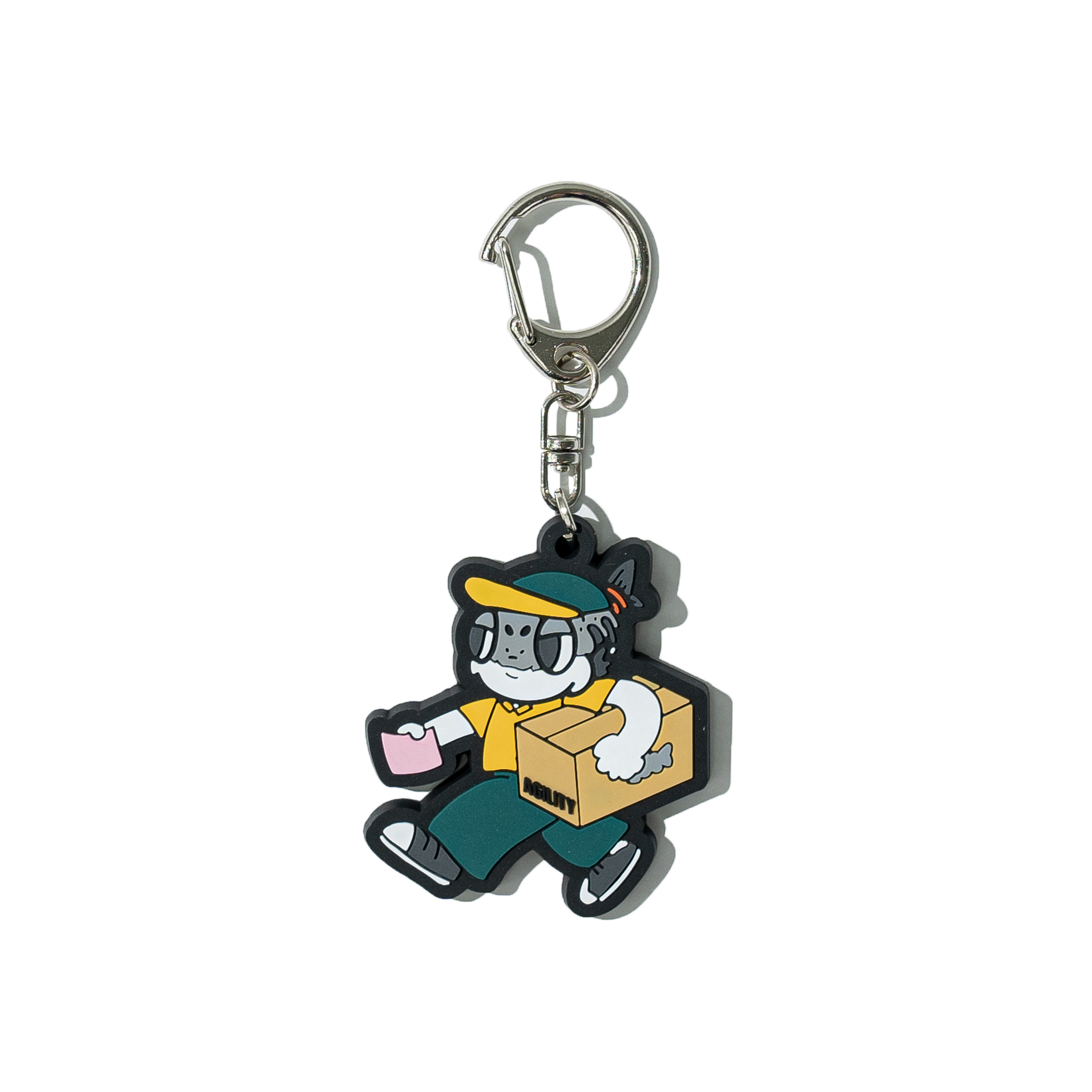 JKS AGILITY 10th 送貨鮭魚丸軟膠鑰匙圈