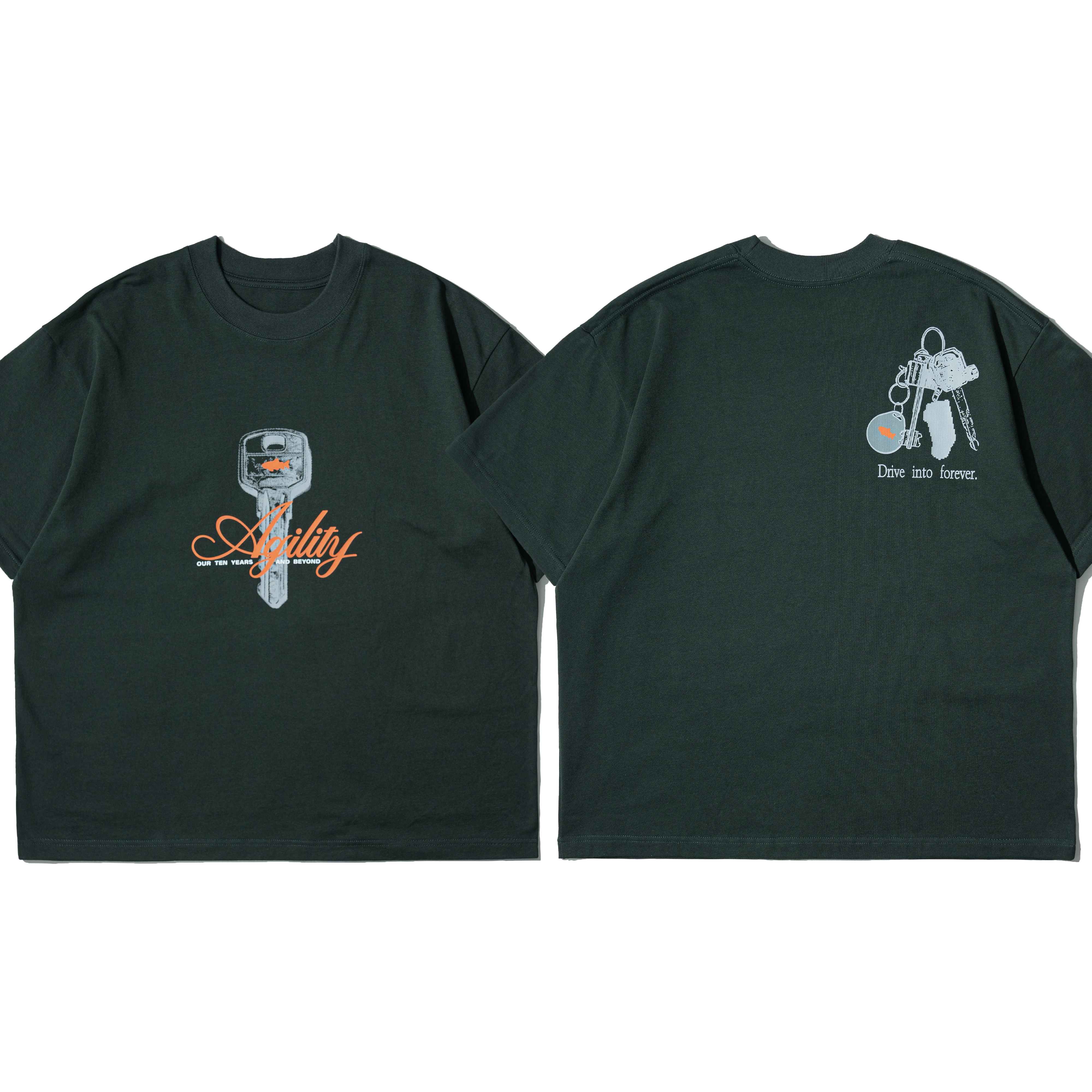 JKS AGILITY 10th 鑰匙 TEE