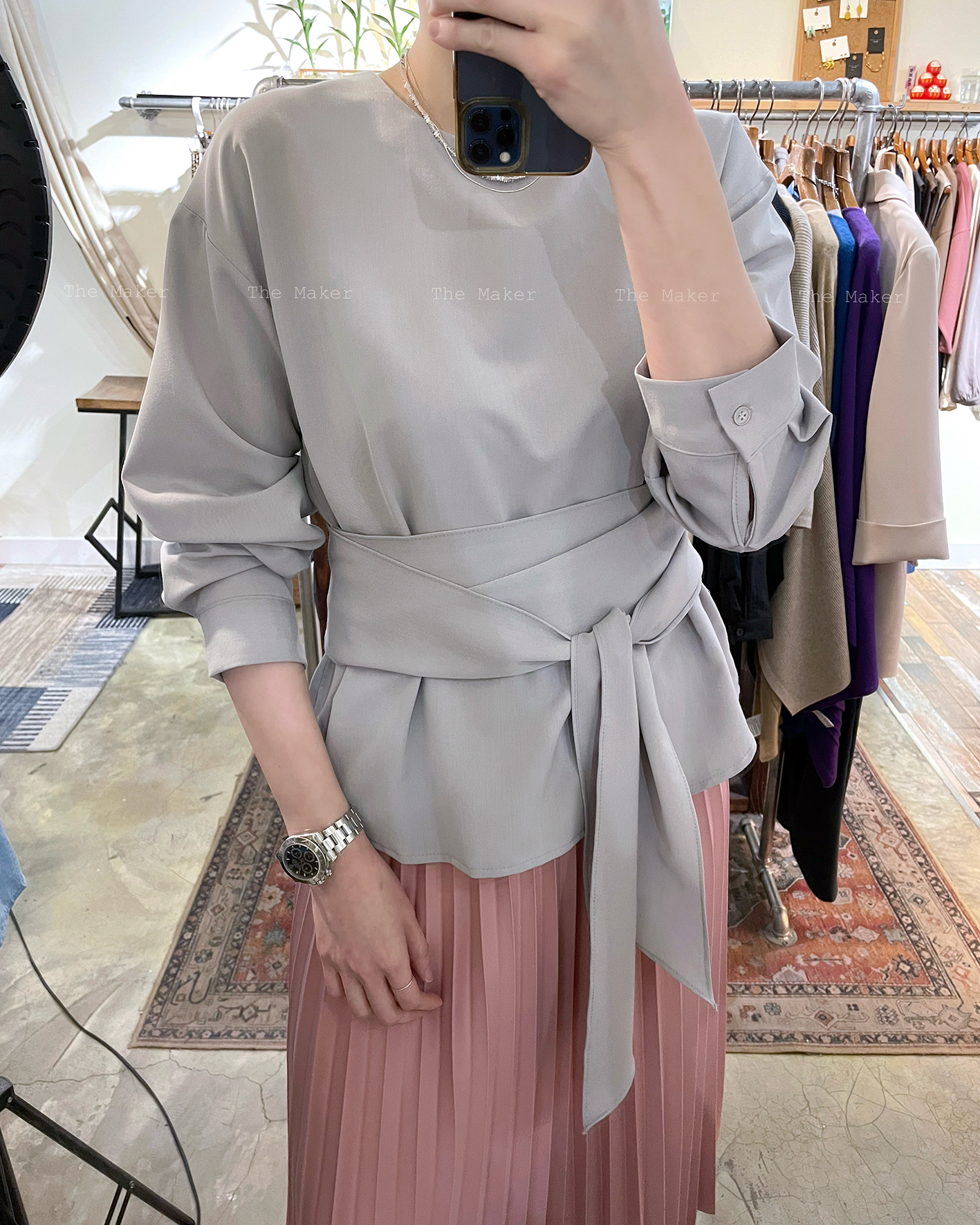 🌕 一束即瘦修身Top 🌕