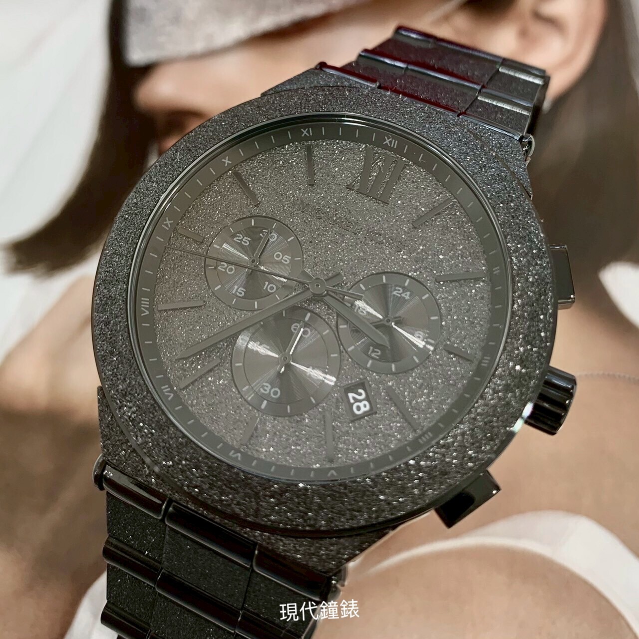 【MICHAEL KORS】磨砂感三眼腕錶MK9223 44mm 現代鐘錶