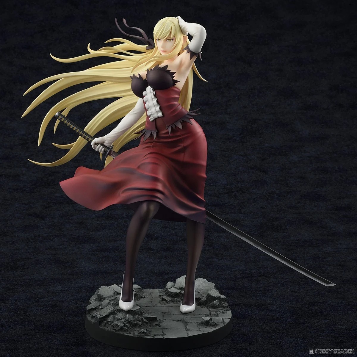 「ACG.GO」「預購」姬絲秀忒‧雅賽蘿拉莉昂‧刃下心 Demon sword 心渡 Version. 1/7 Scale Figure【傷物語】