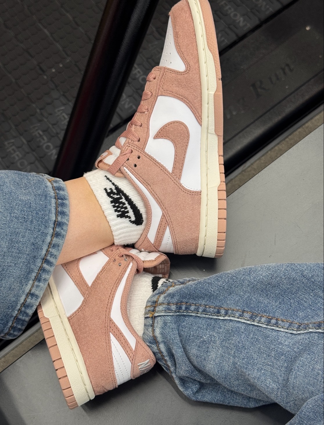 NIKE DUNK LOW 'Metallic Silver' 玫瑰粉