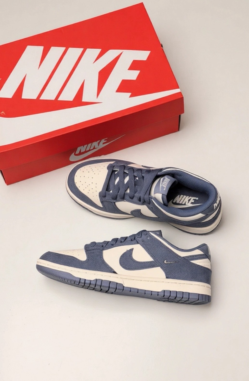 NIKE DUNK LOW 'World Indigo' 白薰衣草 金屬小勾