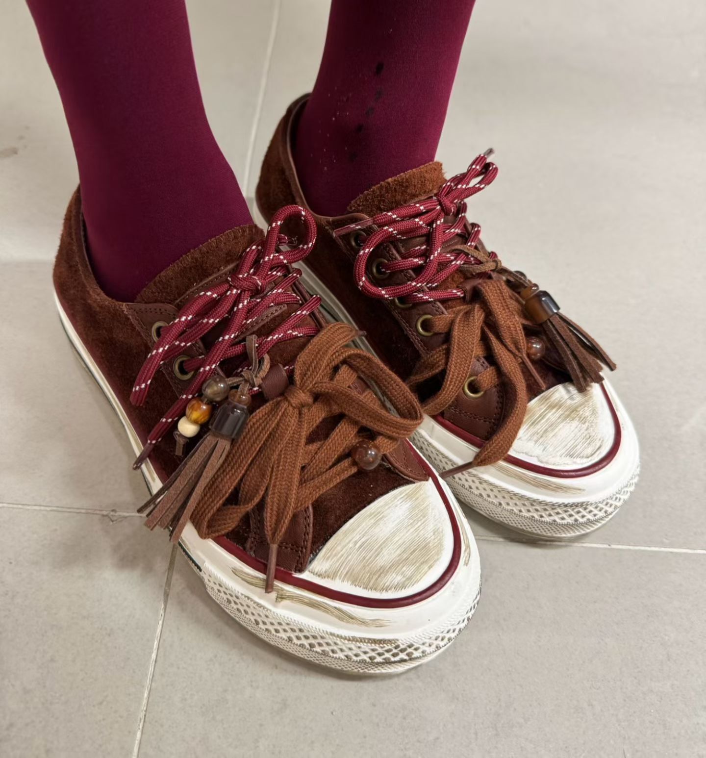 JU5122 經典復古美拉德厚底鞋(230-245)