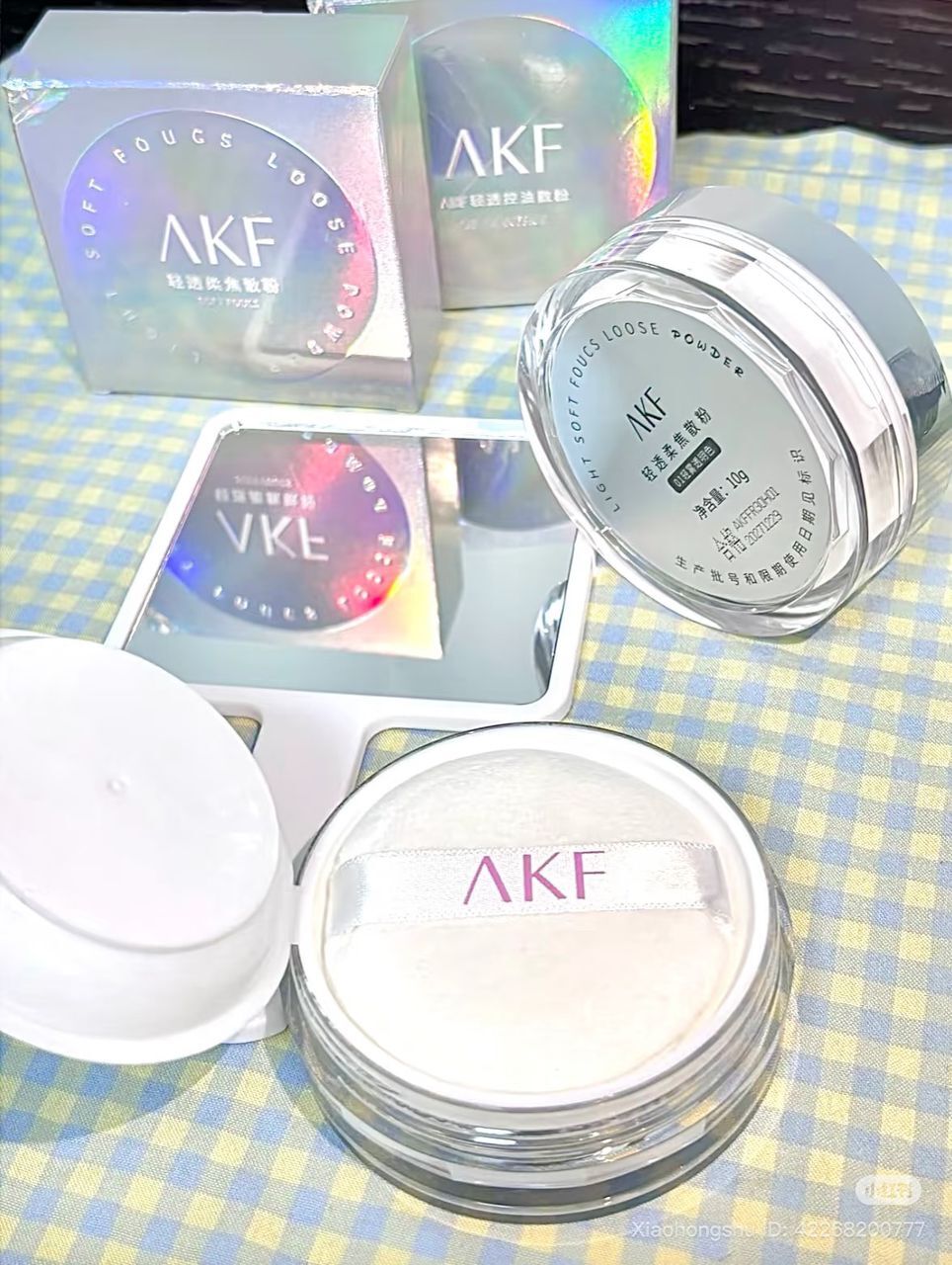 AKF Soft-Focus Lightweight Loose Powder