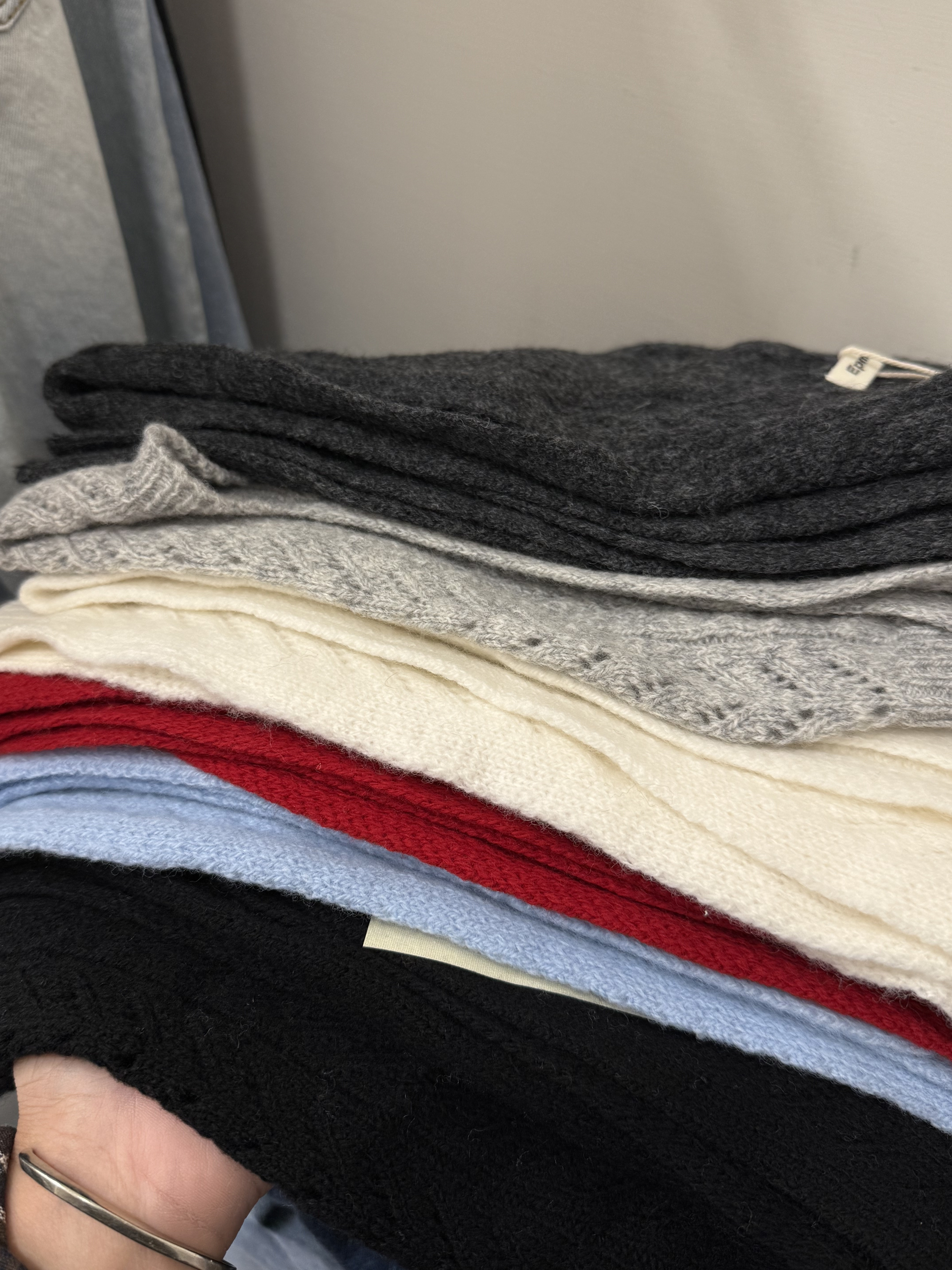 正韓薄款羊毛披肩