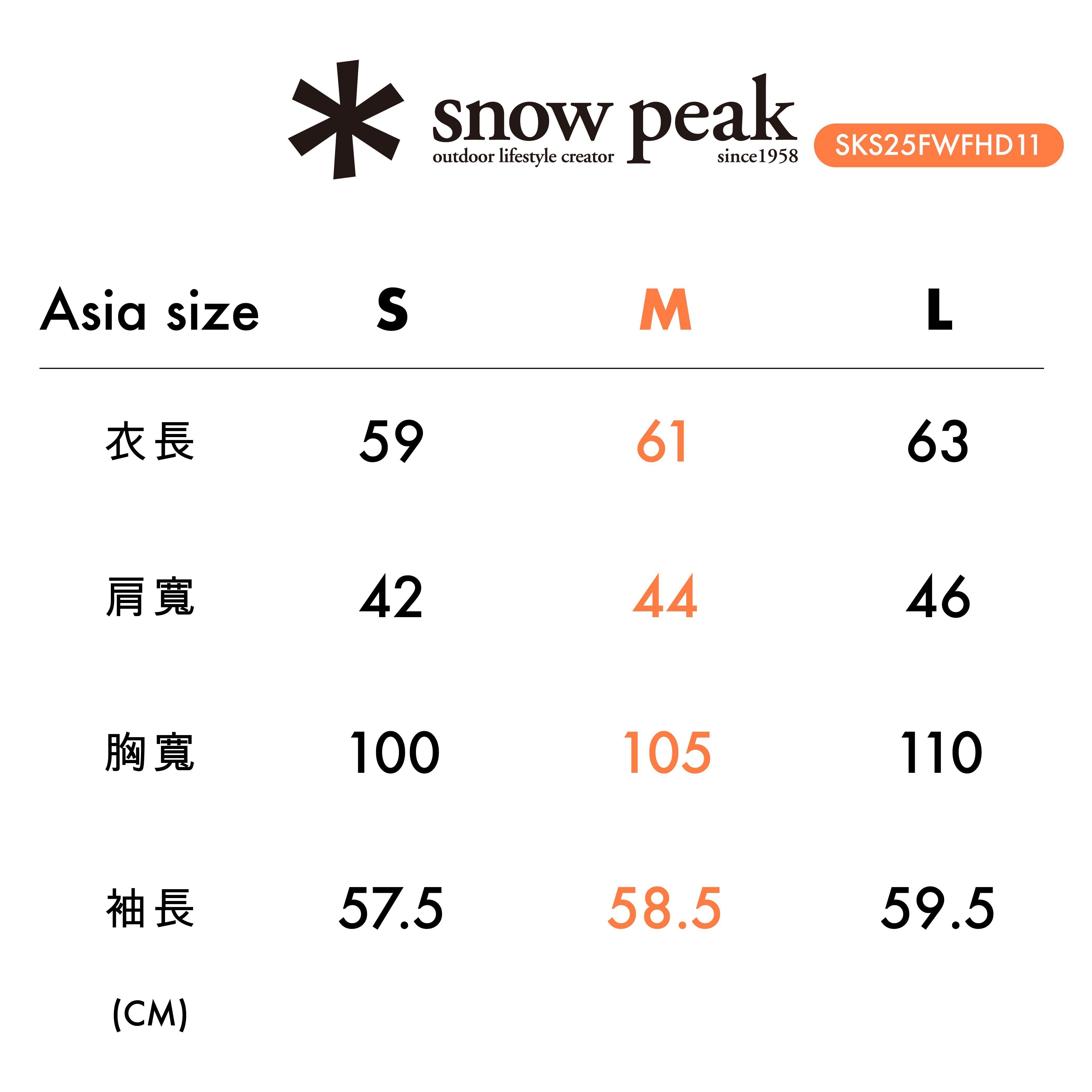 SNOW PEAK 女款 基本款 短版 連帽T恤 SKS25FWFHD11