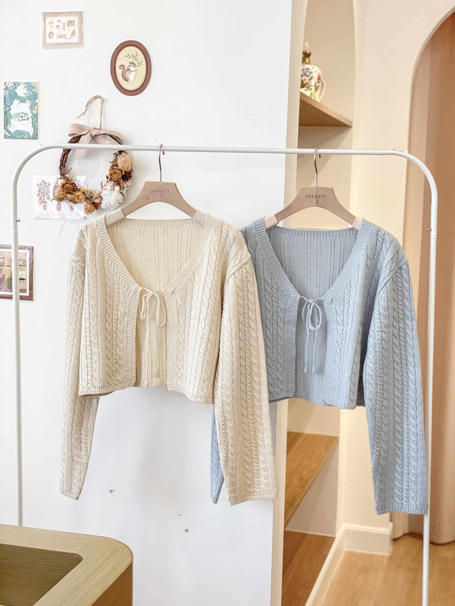 JK250 Aneira Braided Cardigan