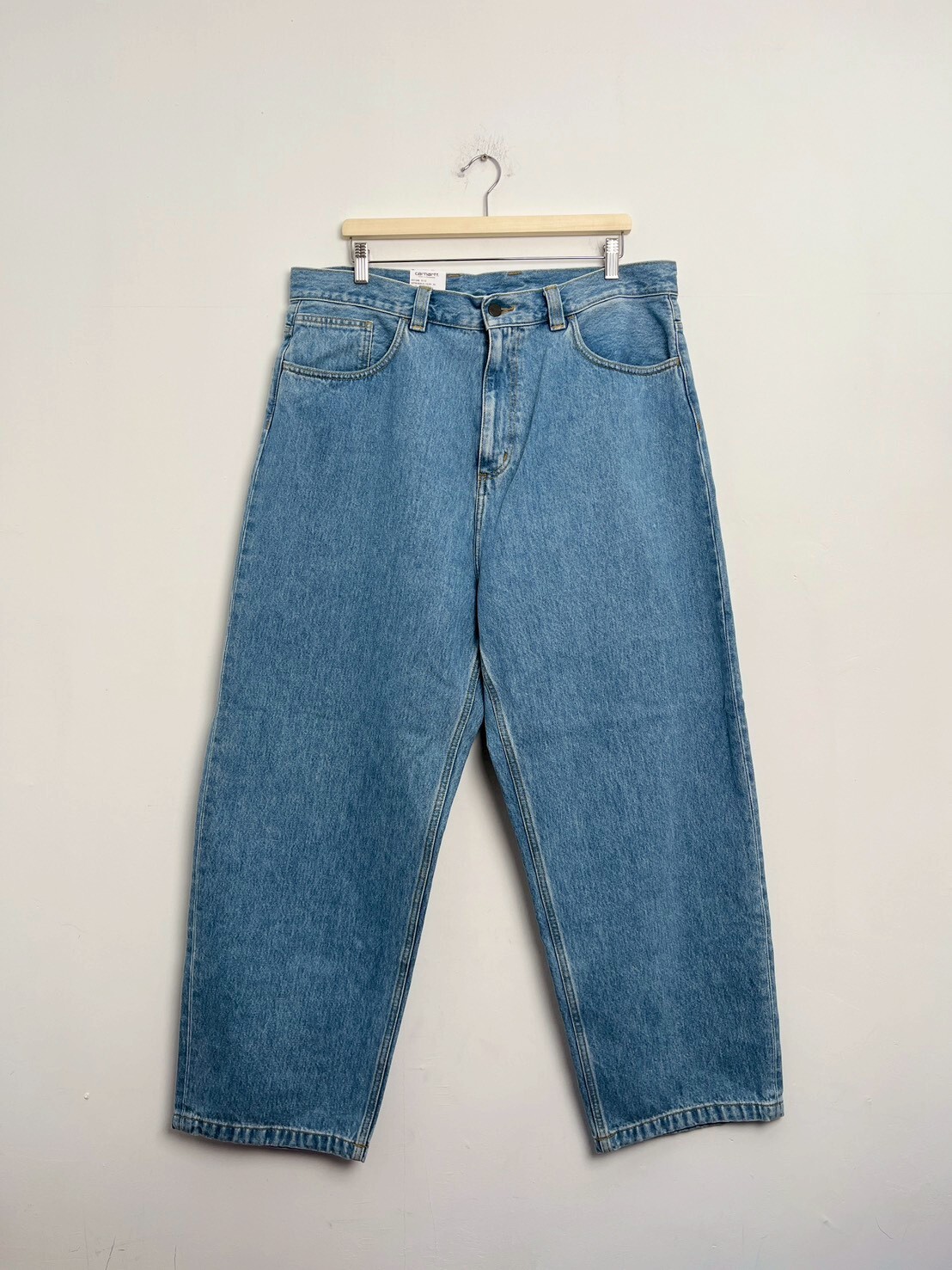 CARHARTT WIP Brandon Pant Smith Denim 13.5oz SIZE XL