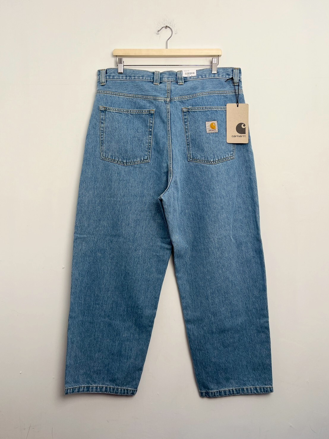 CARHARTT WIP Brandon Pant Smith Denim 13.5oz SIZE XL