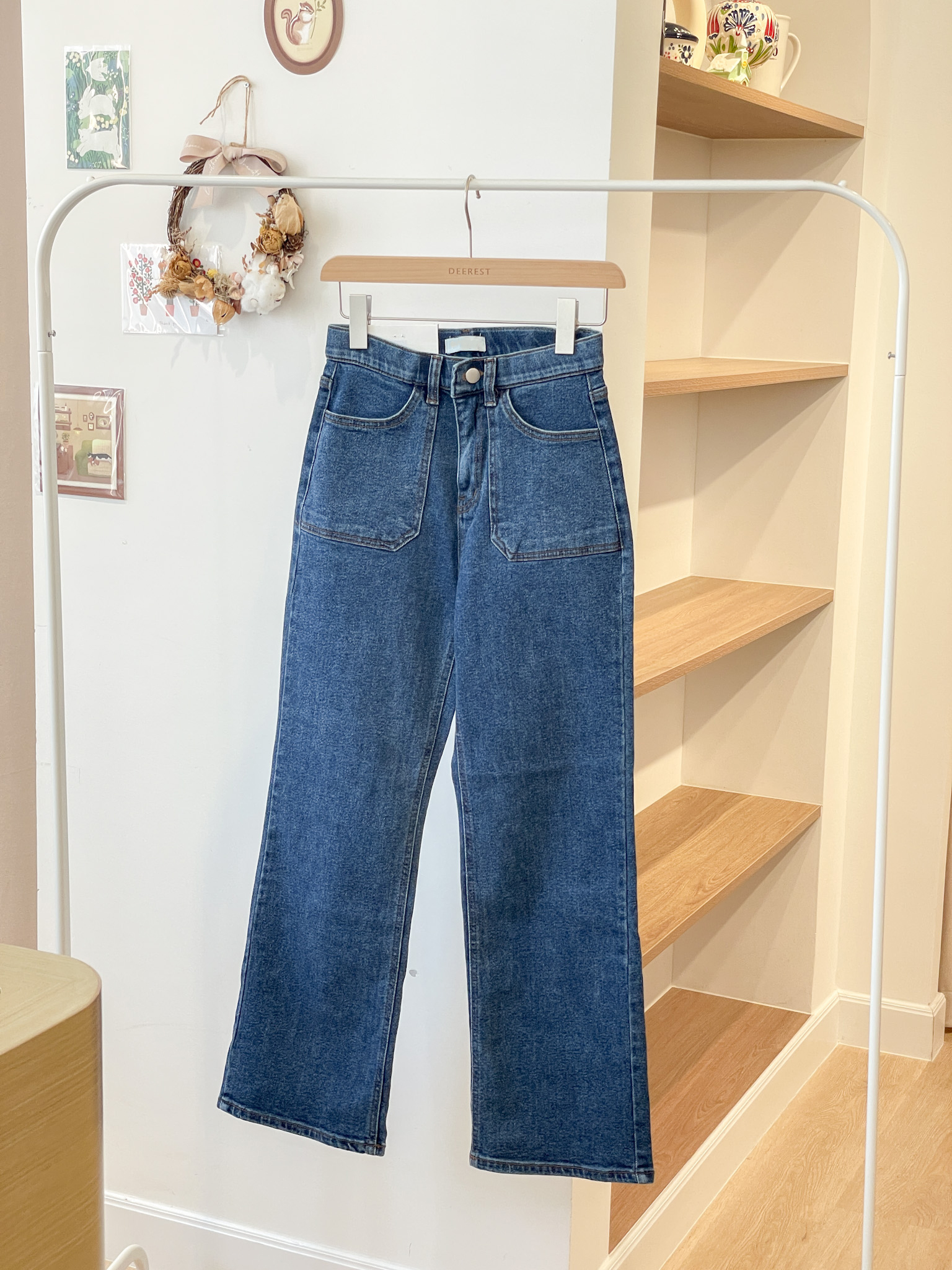 JEAN188 Brooklyn Straight Fit Denim Jeans