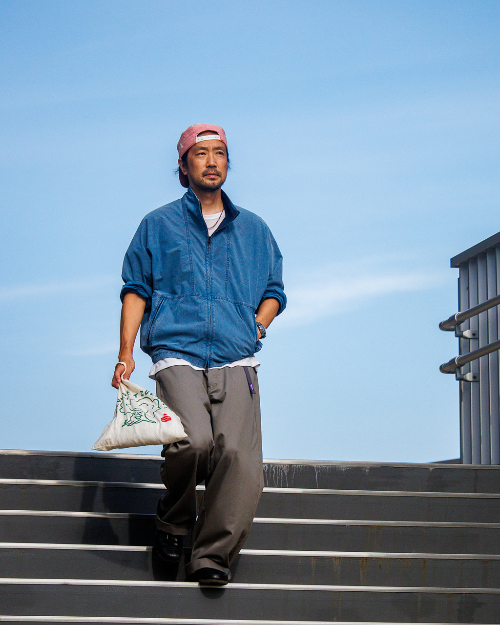 日本THE NORTH FACE Purple Label  COOLMAX® 涼感斜紋工作長褲