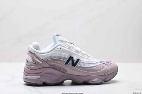 New Balance 1000系列 紫色 低幫復古老爹風休閒運動跑步鞋