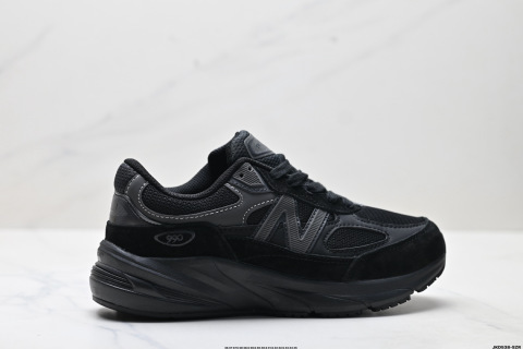 New Balance NB 990系列 復古網面 織物豬皮 低幫 休閒跑步鞋