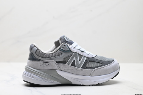 New Balance NB 990系列 復古網面 織物豬皮 低幫 休閒跑步鞋