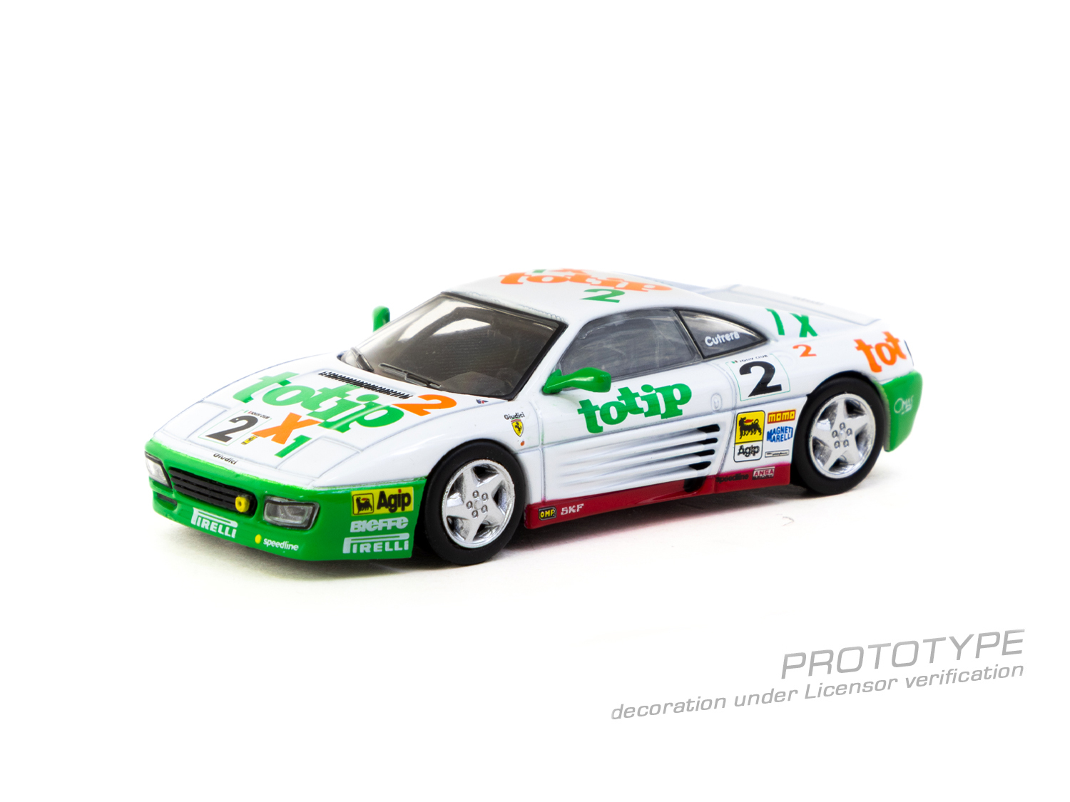 Tarmac Works Ferrari 348 Challenge Ferrari 348 Challenge 1993 Paolo Cutrera