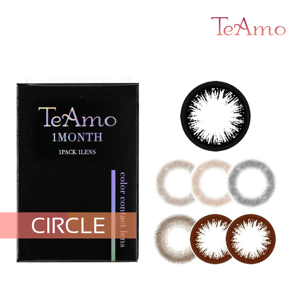 TeAmo Circle 愛神之語 1 Month 美瞳 彩色 月拋 隱形眼鏡 1片