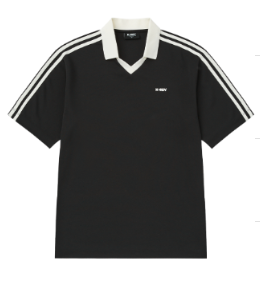 [K] NERDY CLASSIC NY JERSEY S/S T-SHIRT_BLACK, PNEF25ST0101 (KN79)