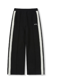 [K] NERDY W'S BOLD NY SWEATPANTS(25SS)_BLACK, PNES25SP0201 (KN89)