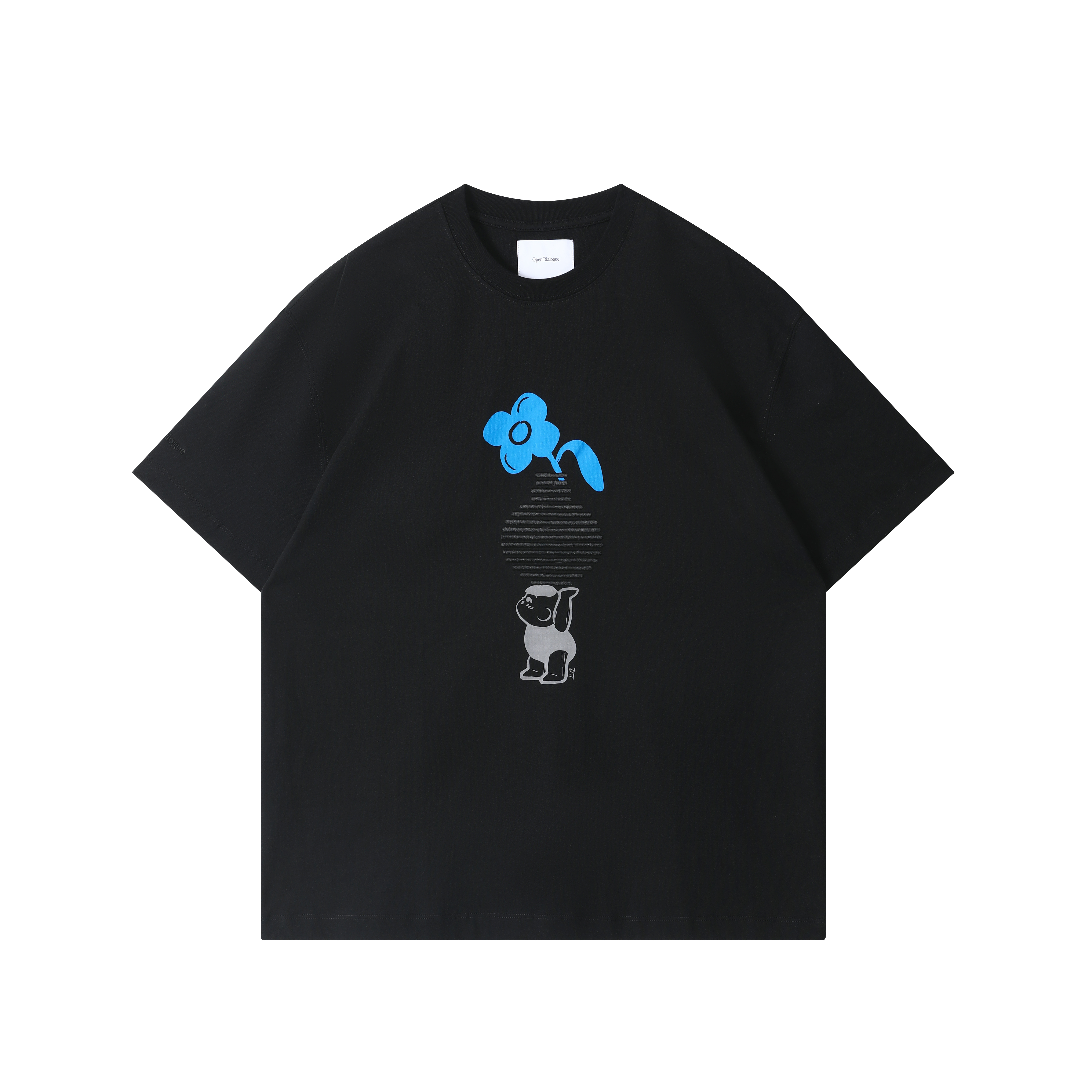 ODE X A Shoppin' baby FLOWER BABY TEE