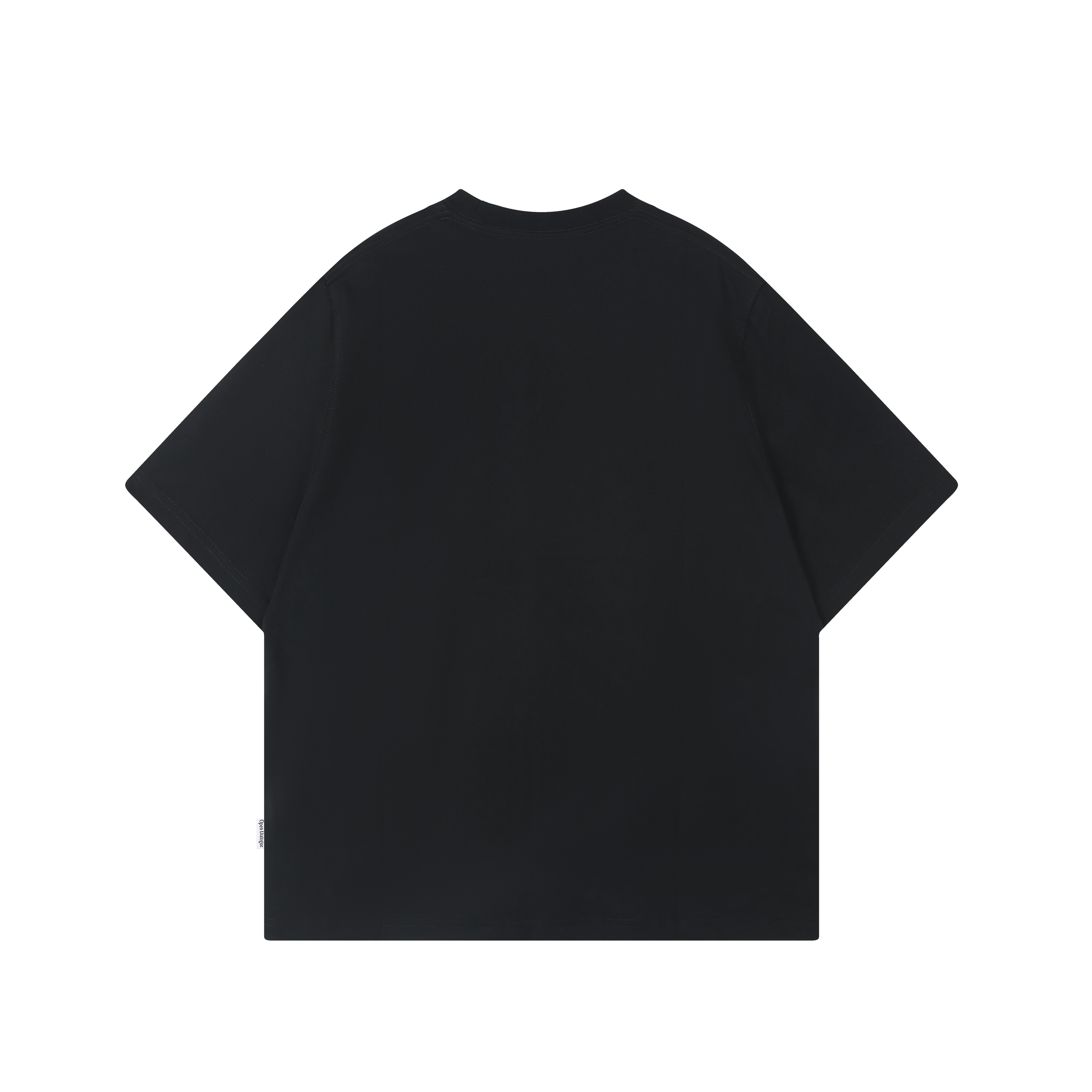 ODE SMALL LOGO TEE - BLACK