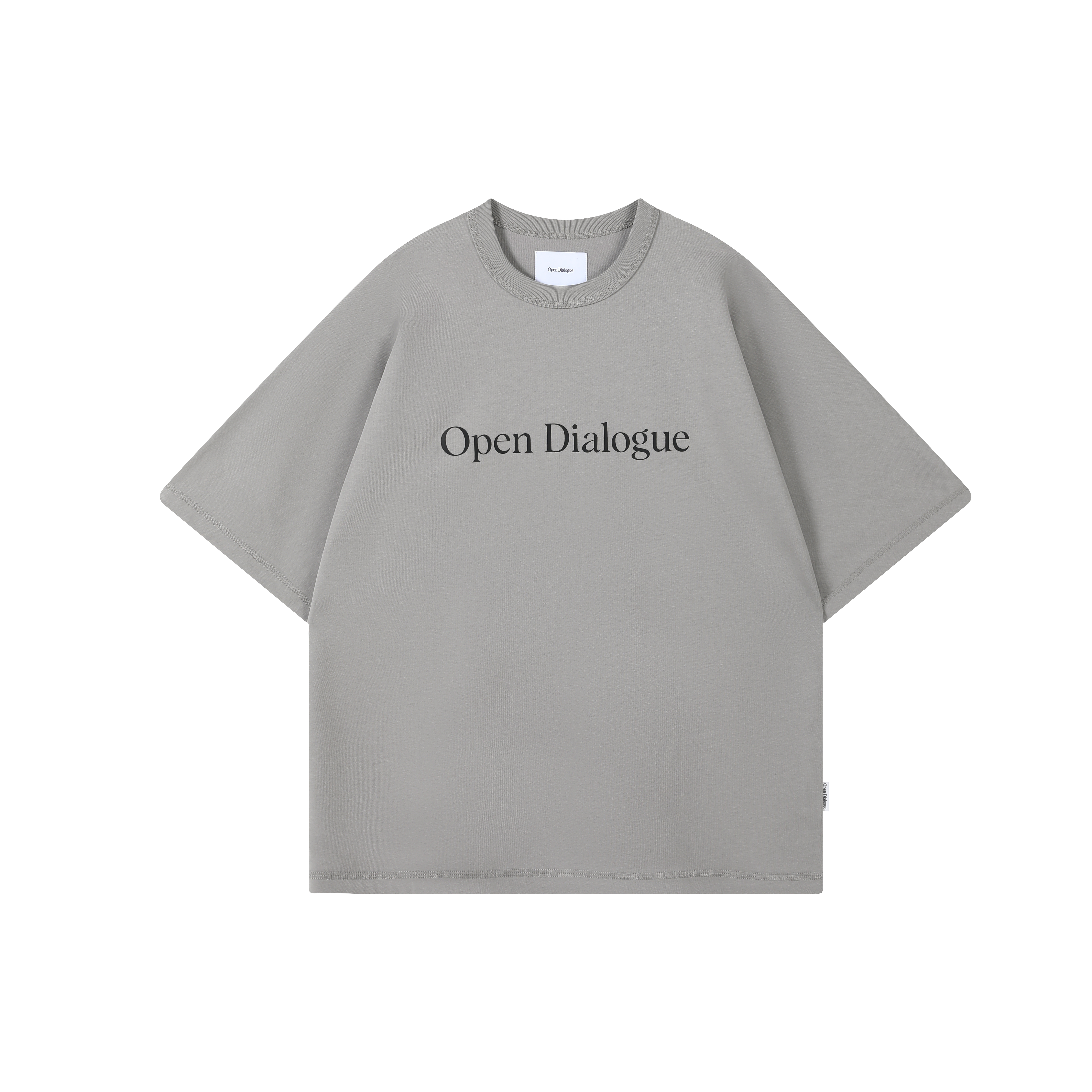 ODE BIG LOGO TEE - GREY