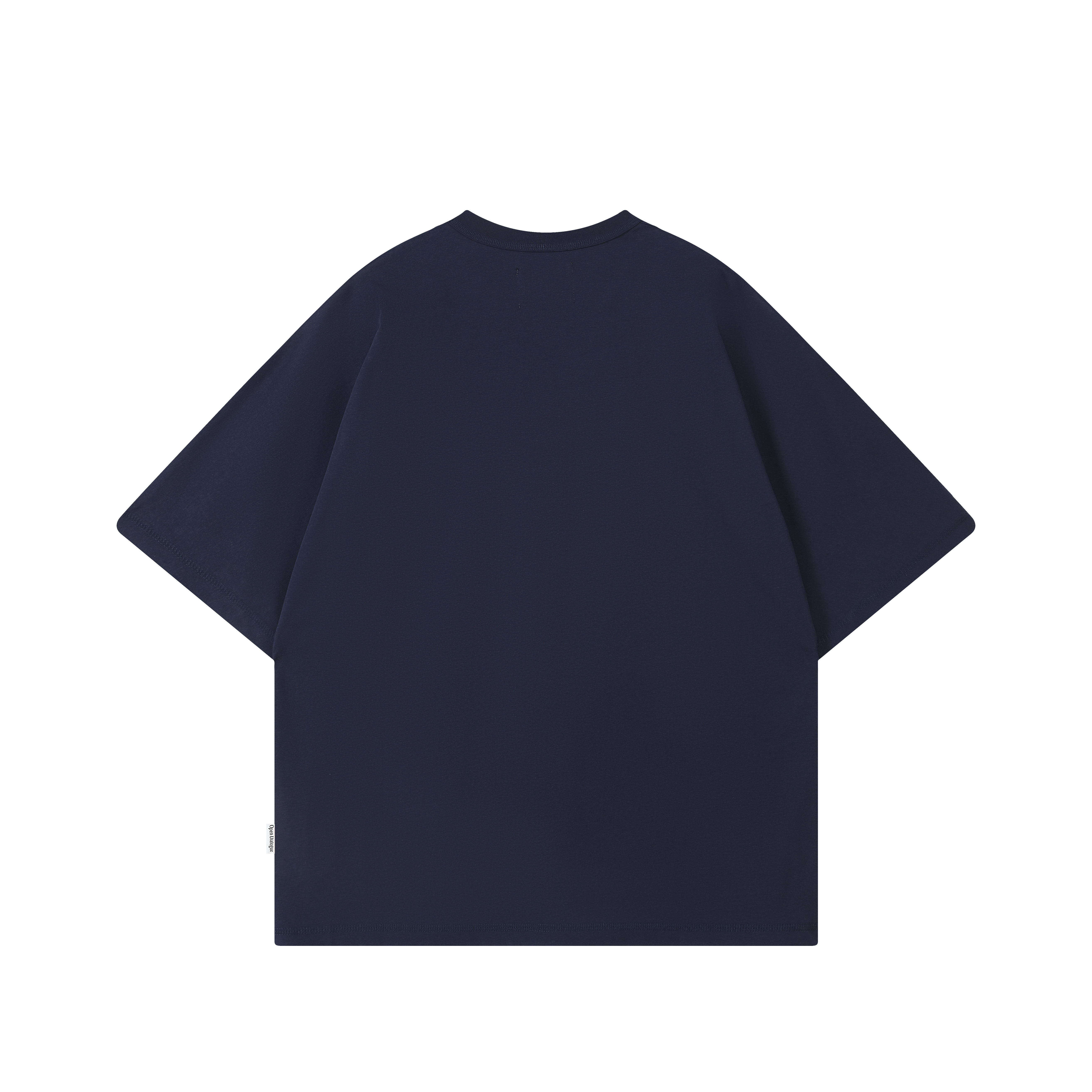 ODE BIG LOGO TEE - NAVY