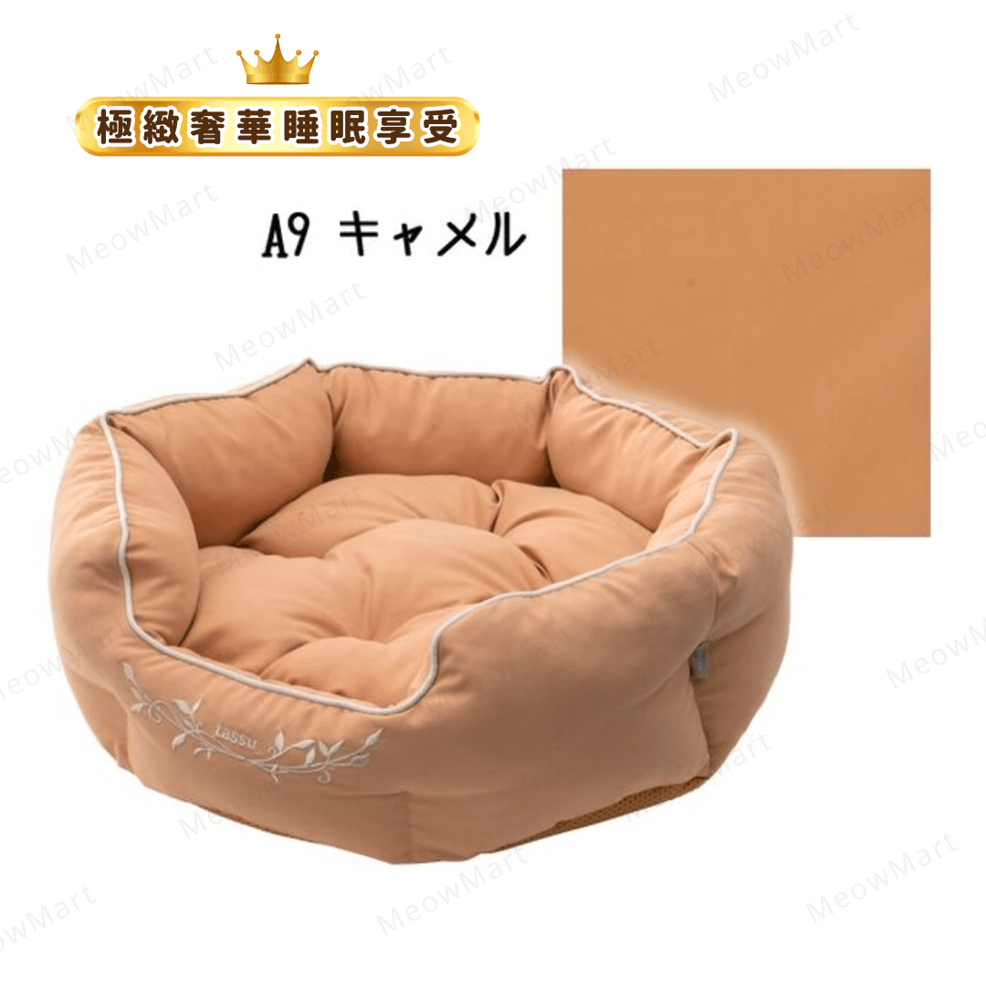 日本 Tassu Premium Satin 豪華保暖貓窩