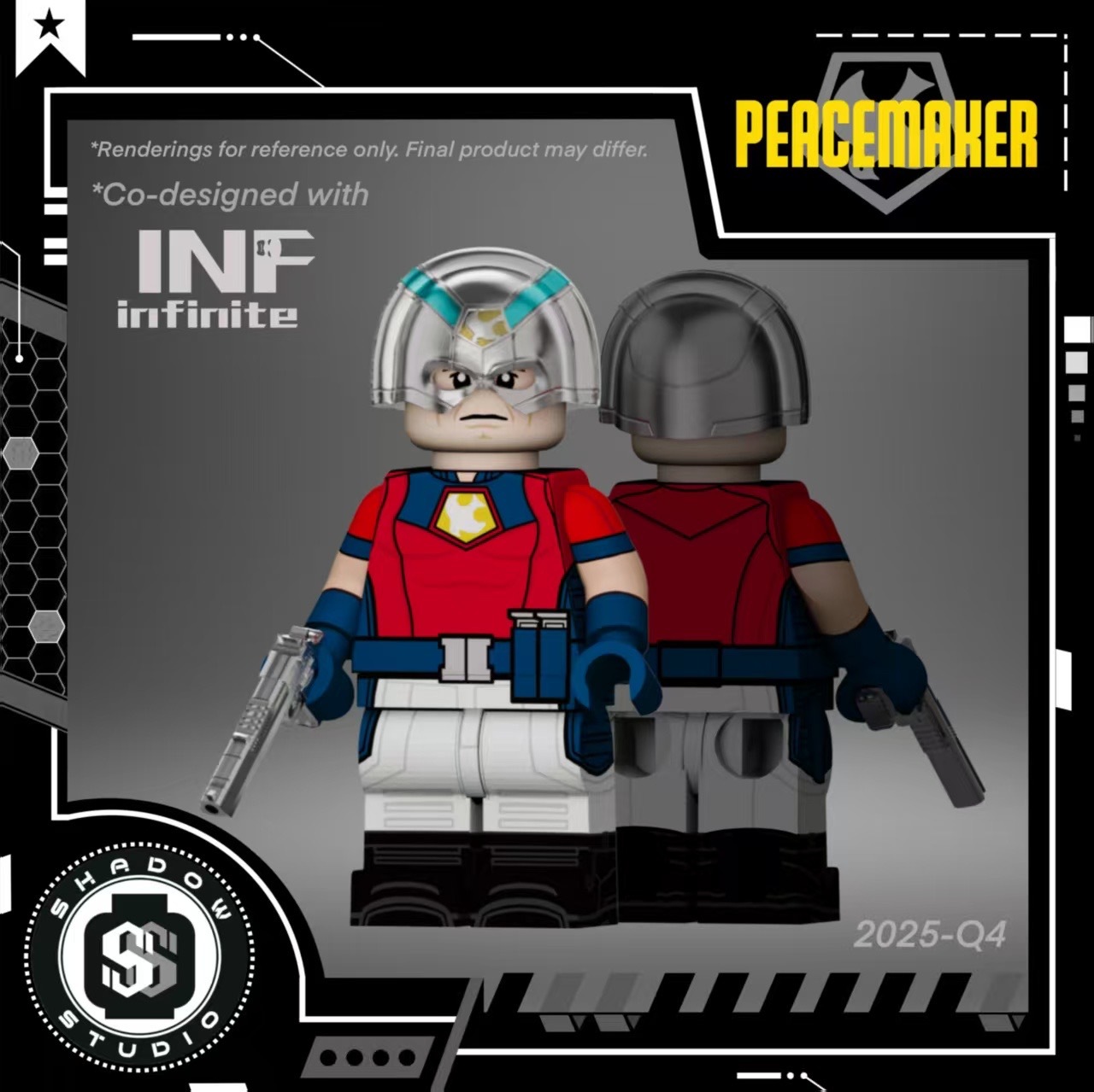 [Shadow Studio][In Stock] Peacemaker [PADprinted]