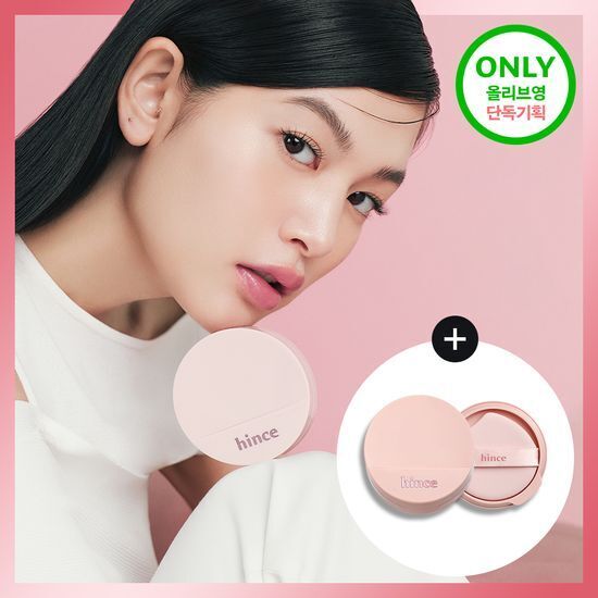 [01/10 - 29/11] HINCE Cover Master Pink Cushion 11g [Olive Young with Refill & Base Prep Planning Set]